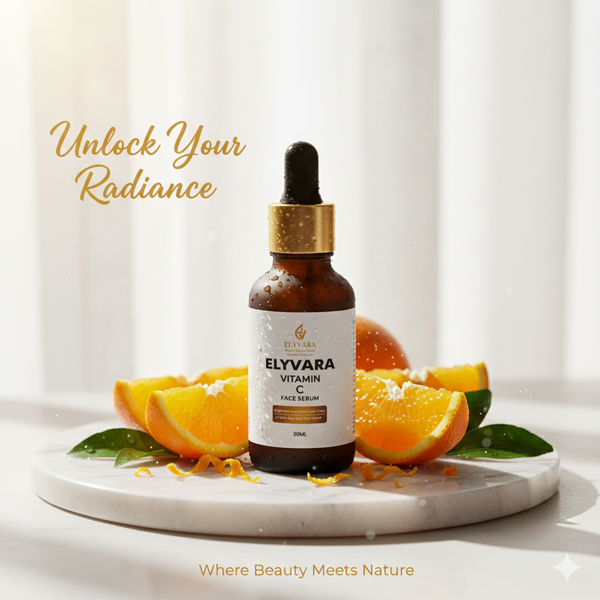 ELYVARA Vitamin C Face Serum — Brightening & Anti-Aging Radiance Formula